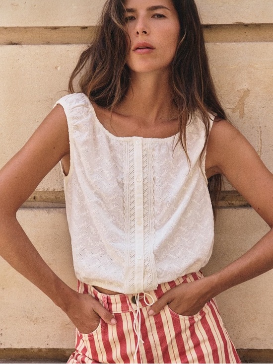 Sezane Tops - 🕊️ Sézane Alcyone Shirt